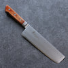 Sakai Takayuki VG5 Martelé Nakiri  180mm Bois de Pakka marron Manipuler - japanny-FR