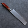 Sakai Takayuki VG5 Martelé Nakiri  180mm Bois de Pakka marron Manipuler - japanny-FR