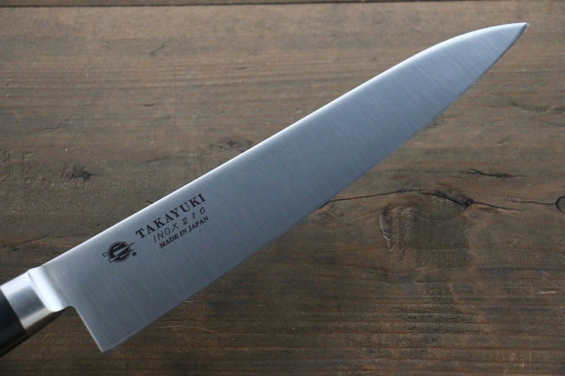 Sakai Takayuki INOX Molybdène Gyuto  210mm POM Résine Manipuler - japanny-FR