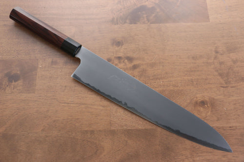 Jikko Acier Blanc No.2 Gyuto  300mm Shitan Manipuler - japanny-FR