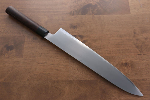 Jikko Acier Blanc No.2 Gyuto  300mm Shitan Manipuler - japanny-FR