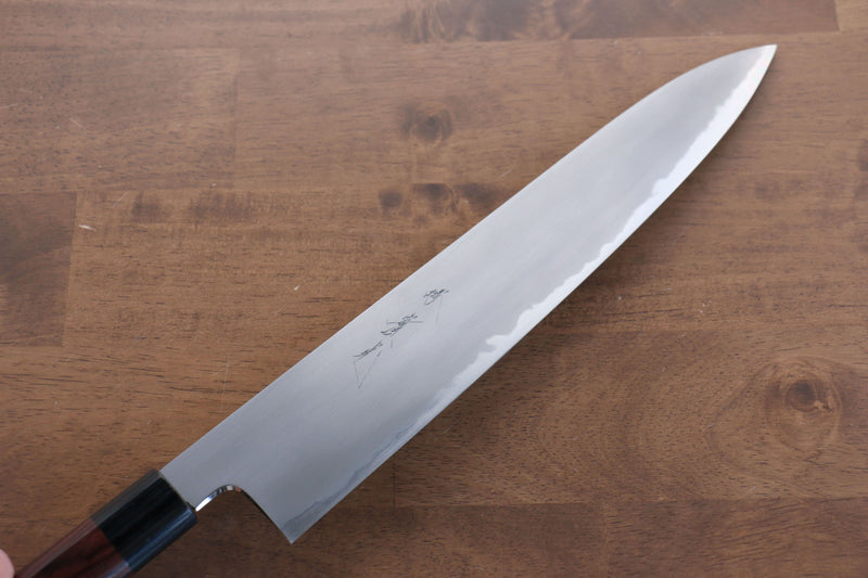 Jikko Acier Blanc No.2 Gyuto 300mm Manipuler Shitan - japanny-FR