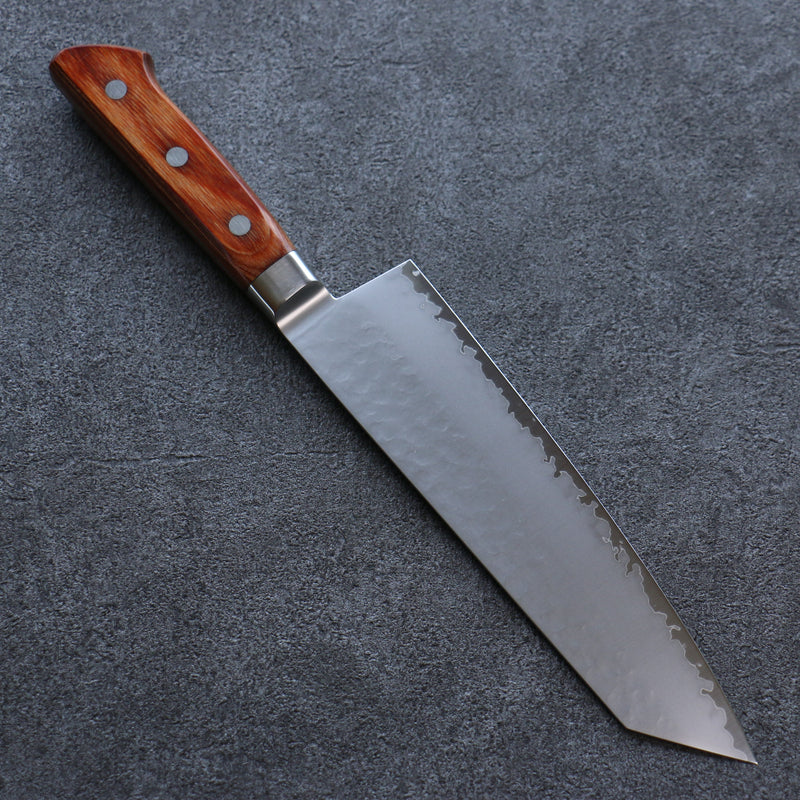 Sakai Takayuki VG5 Martelé Kirituke Gyuto  190mm Bois de Pakka marron Manipuler - japanny-FR