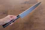 Jikko Acier Blanc No.2 Gyuto 300mm Manipuler Shitan - japanny-FR