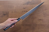 Jikko Acier Blanc No.2 Gyuto 300mm Manipuler Shitan - japanny-FR