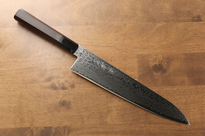 Sakai Takayuki Galaxie ZA-18 Damas Gyuto  240mm Wenge Manipuler - japanny-FR