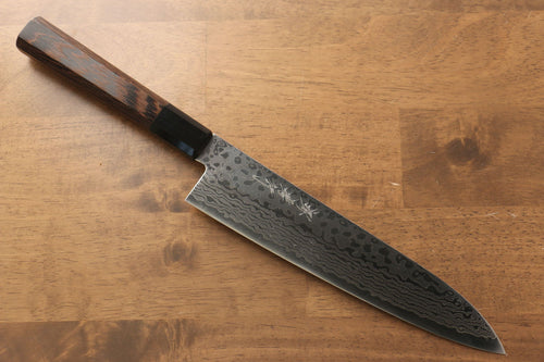 Sakai Takayuki Galaxie ZA-18 Damas Gyuto  210mm Wenge Manipuler - japanny-FR