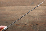 Takeshi Saji Coreless Finition en diamant Damas Kirituke Gyuto  180mm Ironwood Manipuler - japanny-FR