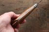 Takeshi Saji Coreless Finition en diamant Damas Kirituke Gyuto  180mm Ironwood Manipuler - japanny-FR