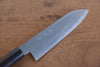 Jikko Acier Blanc No.2 Santoku 180mm Manipuler Shitan - japanny-FR