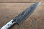 Takeshi Saji Coreless Finition en diamant Damas Kirituke Gyuto  180mm Nuage Turquoise Manipuler - japanny-FR