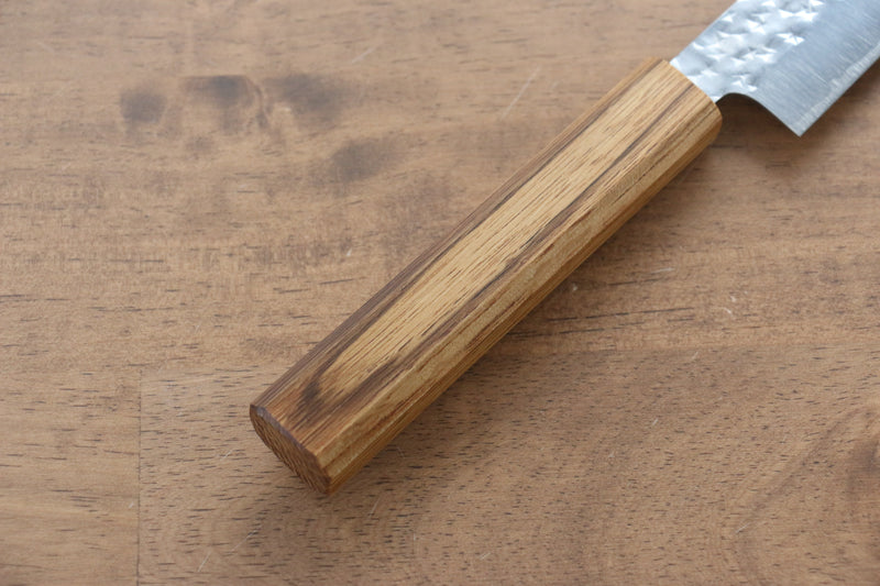 Yu Kurosaki Senko R2/SG2 Martelé Petite-utilité  150mm Chêne vivant laqué Manipuler - japanny-FR