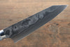 Takeshi Saji Coreless Finition en diamant Damas Kirituke Gyuto  180mm Nuage Turquoise Manipuler - japanny-FR