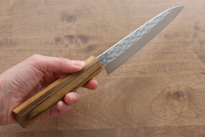 Yu Kurosaki Senko R2/SG2 Martelé Petite-utilité  150mm Chêne vivant laqué Manipuler - japanny-FR