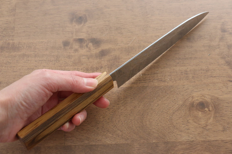 Yu Kurosaki Senko R2/SG2 Martelé Petite-utilité  150mm Chêne vivant laqué Manipuler - japanny-FR