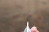 Takeshi Saji Coreless Finition en diamant Damas Kirituke Gyuto  180mm Nuage Turquoise Manipuler - japanny-FR
