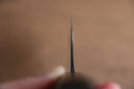 Kyohei  Shindo Acier Bleu Finition noire Nakiri  165mm Chêne vivant laqué Manipuler - japanny-FR