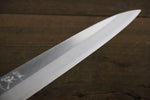 Shigeki Tanaka Acier argenté NO.3 Yanagiba  240mm Noix Manipuler - japanny-FR