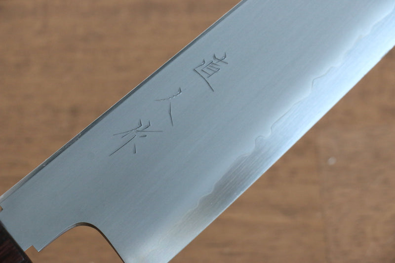 Naohito Myojin SG2 Gyuto  180mm Noix Manipuler - japanny-FR