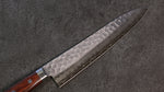 Seisuke Acier suédois Martelé Gyuto  210mm Acajou Manipuler - japanny-FR