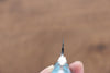 Yu Kurosaki Senko R2/SG2 Martelé Petite-utilité  150mm Turquoise Manipuler - japanny-FR