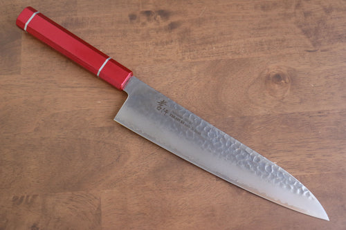 Sakai Takayuki VG10 33 Couche de Damas Gyuto  240mm Chêne vivant laqué (Kouseki) Manipuler - japanny-FR