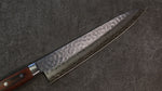 Seisuke Acier suédois Martelé Gyuto  240mm Acajou Manipuler - japanny-FR