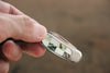 Moki Mini Pendant Pocket Knife w/ Checkered White Mother of Pearl and Abalone - japanny-FR