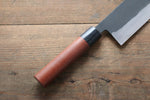 Shungo Ogata Acier Blanc No.2 Kurouchi Damas Nakiri  165mm Jarrah Manipuler - japanny-FR