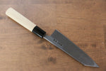 Sakai Takayuki Tokujyo Acier Blanc No.2 Kiritsuke Deba  150mm Magnolia Manipuler - japanny-FR