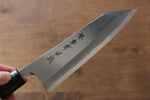 Sakai Takayuki Tokujyo Acier Blanc No.2 Kiritsuke Deba  150mm Magnolia Manipuler - japanny-FR