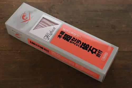 Naniwa Ceramic Fine Sharpening Stone with Plastic Base- #3000 - japanny-FR