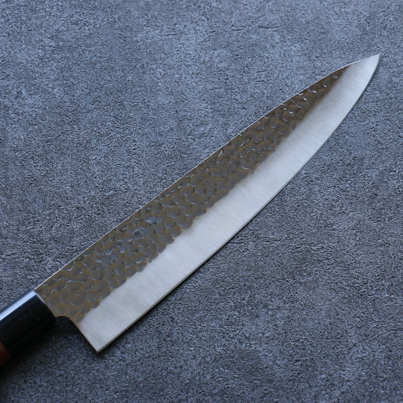 Kanetsune DSR-1K6 Martelé Gyuto  240mm Bois de pakka rouge Manipuler - japanny-FR