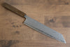 Seisuke Nami AUS10 Mirrored Finish Damascus Kiritsuke  240mm Oak Handle - japanny-FR