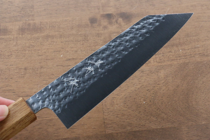 Yu Kurosaki Senko R2/SG2 Martelé Bunka  165mm Chêne vivant laqué Manipuler - japanny-FR