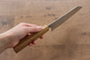 Yu Kurosaki Senko R2/SG2 Martelé Bunka  165mm Chêne vivant laqué Manipuler - japanny-FR