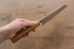 Yu Kurosaki Senko R2/SG2 Martelé Bunka  165mm Chêne vivant laqué Manipuler - japanny-FR