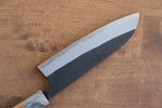 Nao Yamamoto Acier Blanc No.2 Kurouchi Santoku  170mm Fleurs de cerisier Manipuler - japanny-FR