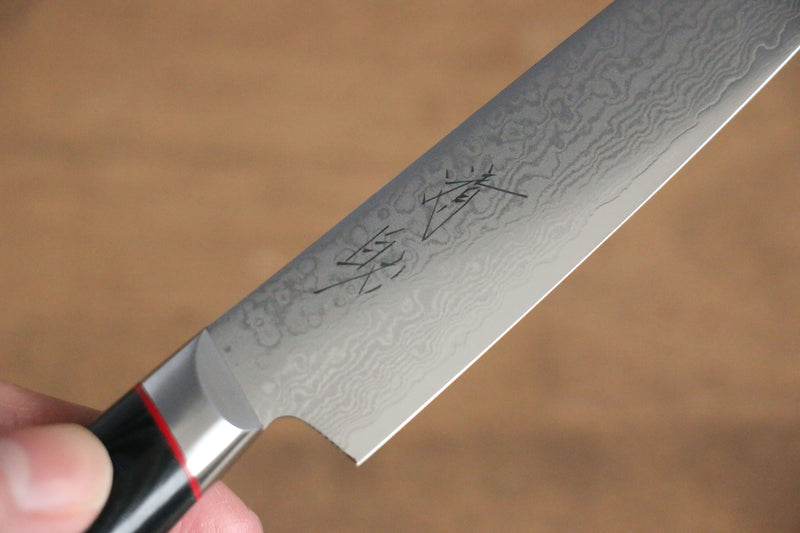 Seisuke Saiun VG10 Damas Petite-utilité  120mm Micarta noir Manipuler - japanny-FR