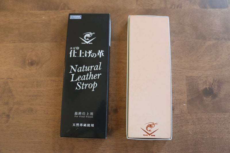 Naniwa Natural Leather Strop - japanny-FR