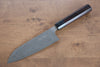 Masakage Kumo VG10 Damascus Santoku  165mm Shitan Handle - japanny-FR