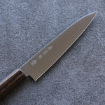 Kanetsune Ichizu VG10 Petite-utilité  135mm Bois de Pakka marron Manipuler - japanny-FR