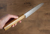 Seisuke Tsukikage AUS10 Migaki Terminé Damaacus martelé Santoku  170mm Chêne Manipuler - japanny-FR