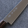 Kanetsune Ichizu VG10 Petite-utilité  135mm Bois de Pakka marron Manipuler - japanny-FR