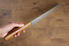 Seisuke Tsukikage AUS10 Migaki Terminé Damaacus martelé Gyuto  240mm Chêne Manipuler - japanny-FR