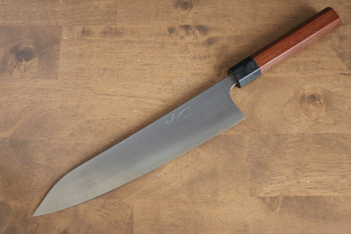 Shibata Takayuki Koutetsu Super Bleu Gyuto 240mm Manipuler Jarrah - japanny-FR