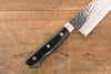 Seisuke VG10 17-Couches Damas Santoku  180mm Bois de Pakka Manipuler - japanny-FR