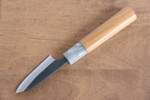 Masakage Mizu Acier Bleu No.2 Finition noire Petite-utilité  80mm Cerisier américain Manipuler - japanny-FR