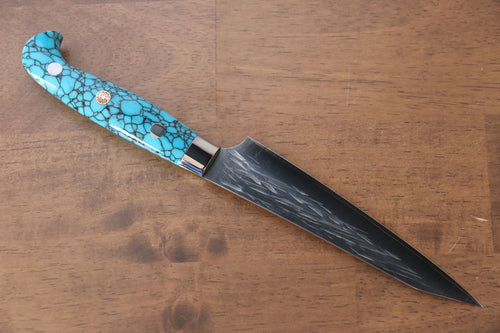 Yu Kurosaki Juhyo SPG2 Martelé Petite-utilité  130mm Turquoise Manipuler - japanny-FR