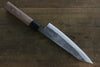 Shigeki Tanaka TEKKA Acier Bleu No.2 Kurouchi Gyuto  180mm Noix Manipuler - japanny-FR